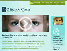 Tablet Screenshot of crittentoncenter.org